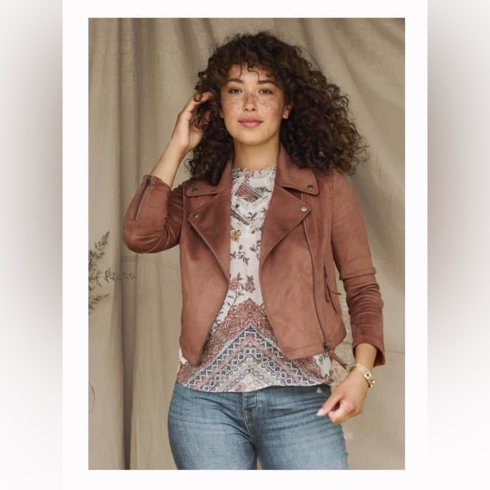 Matilda Jane Good Hart Rizzo Moto Jacket, like new condition!
